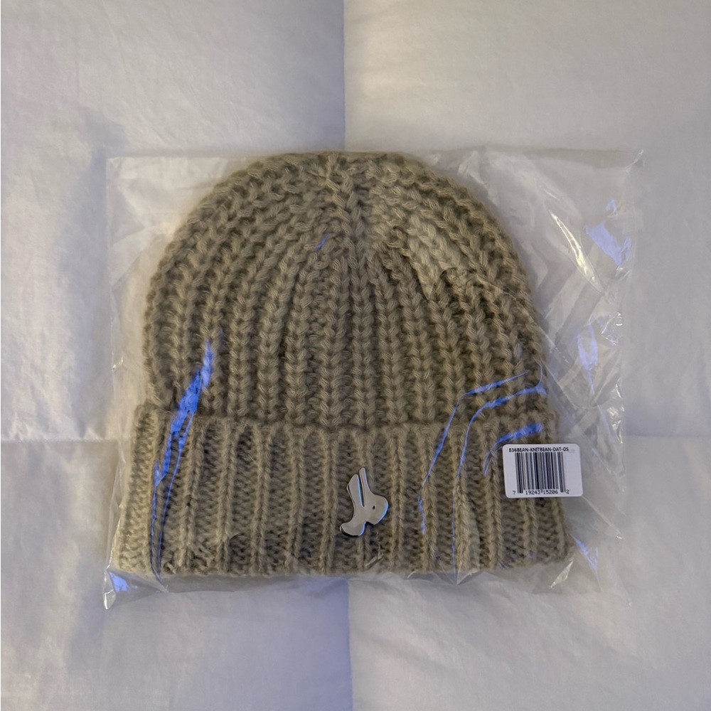 JOAH BROWN Knit Oatmeal Beanie